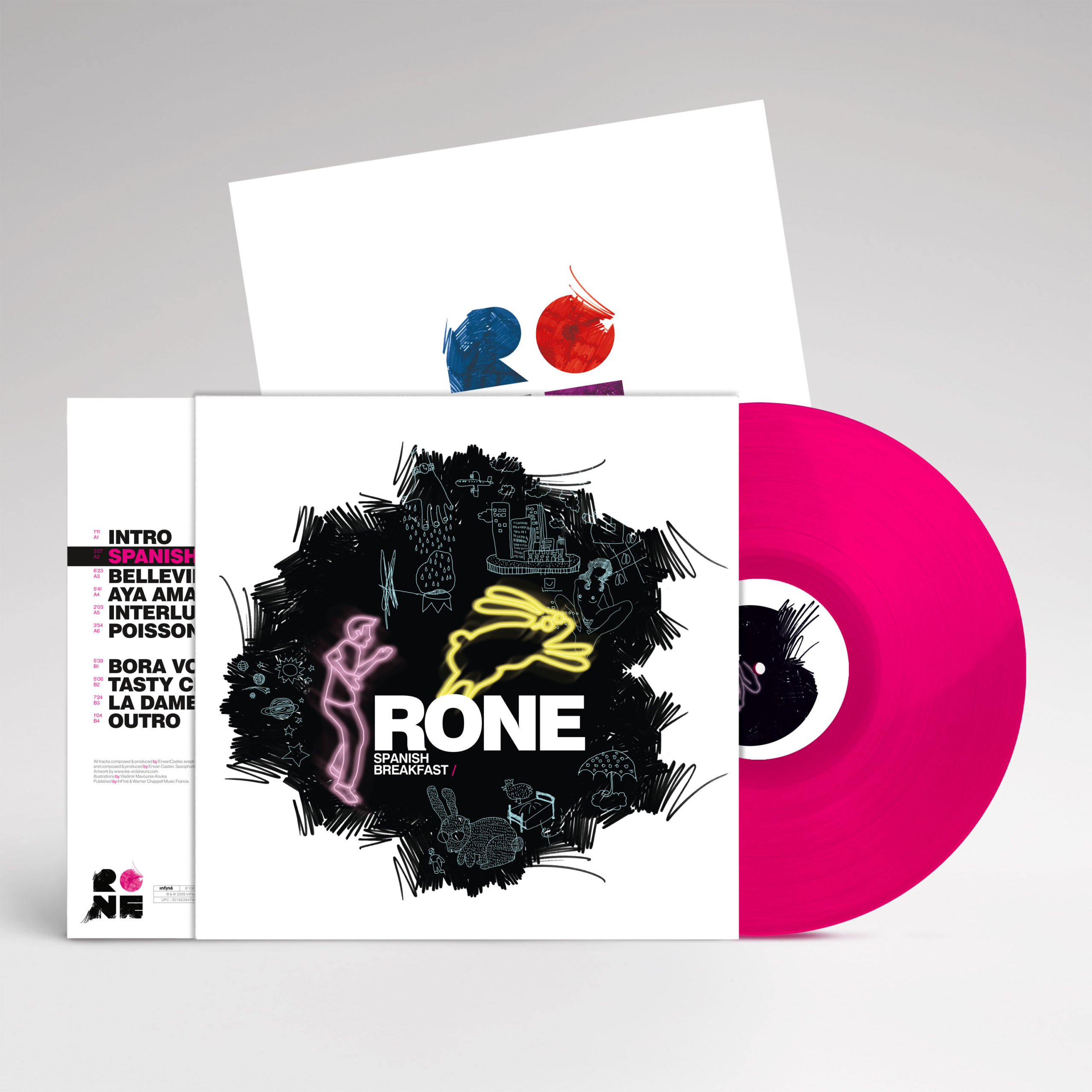 15 Year Anniversary Vinyl for Rone's Spanish Breakfast